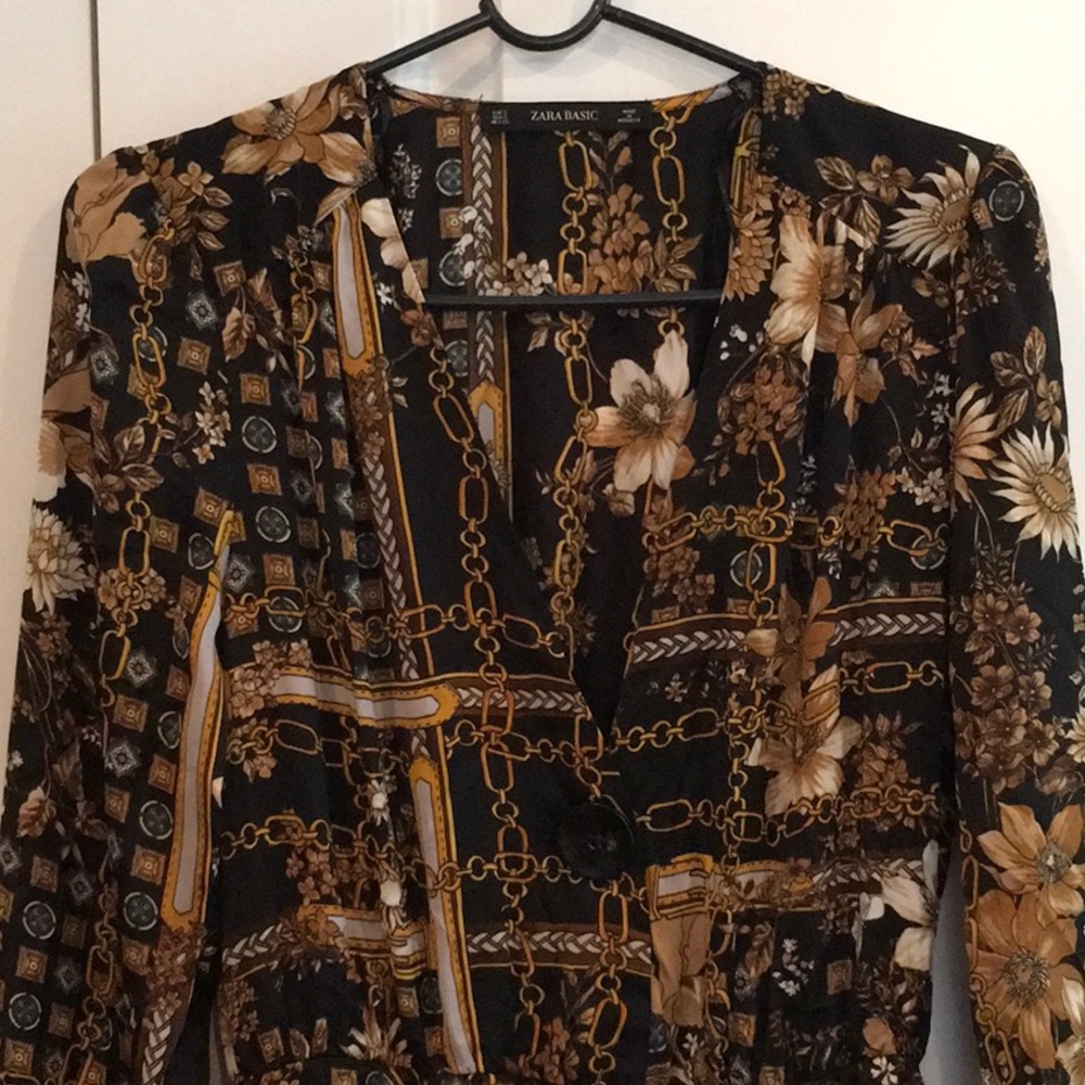 Zara Basic Dress Size S